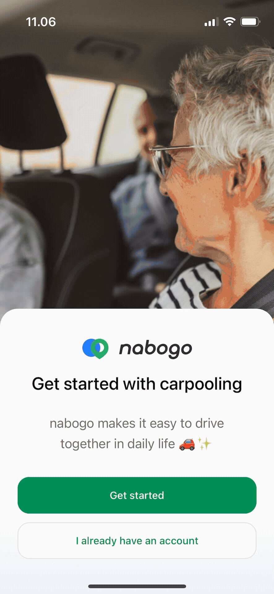 Nabogo: onboarding flow — registration