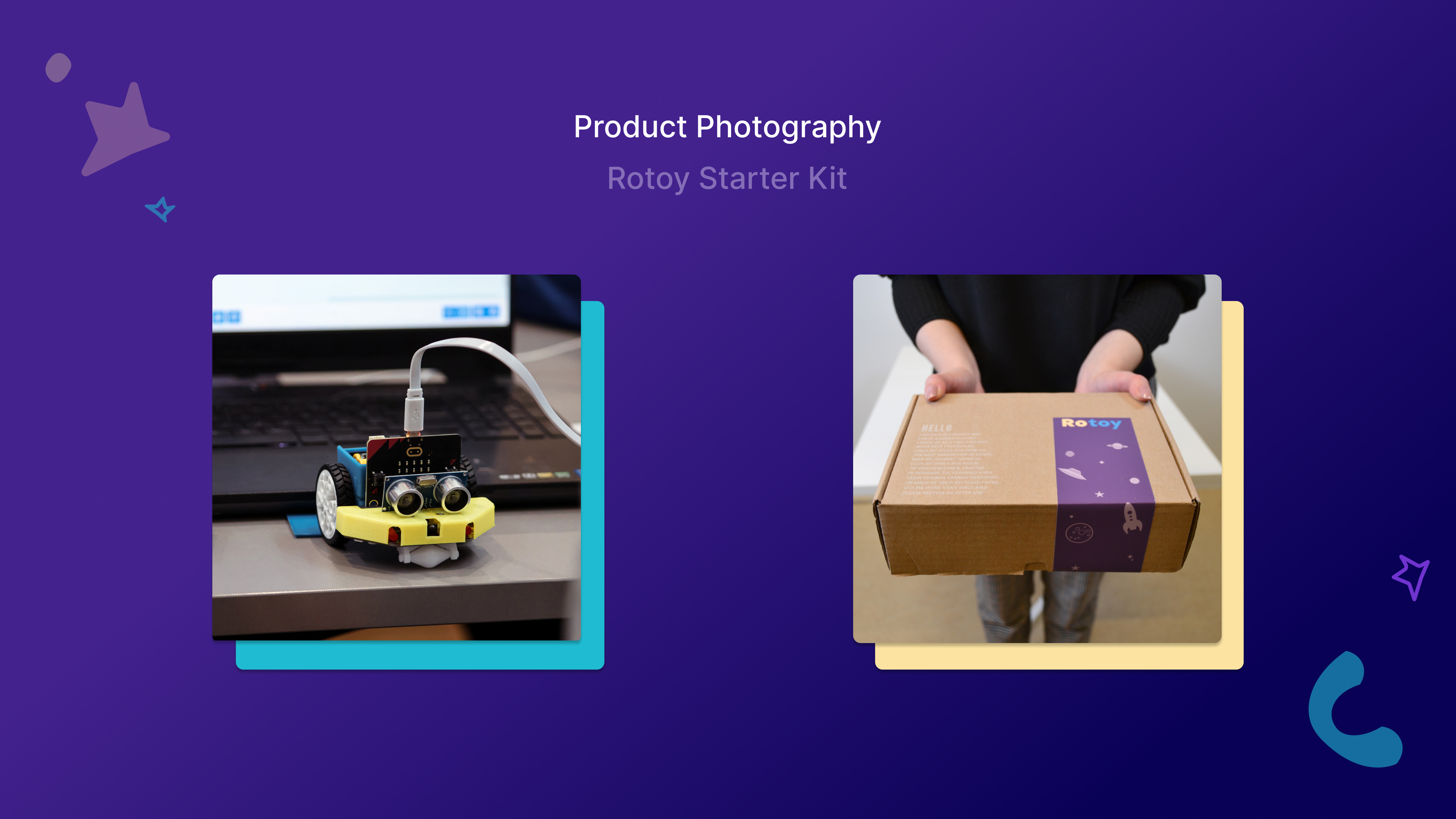 Rotoy: website and webshop design overview
