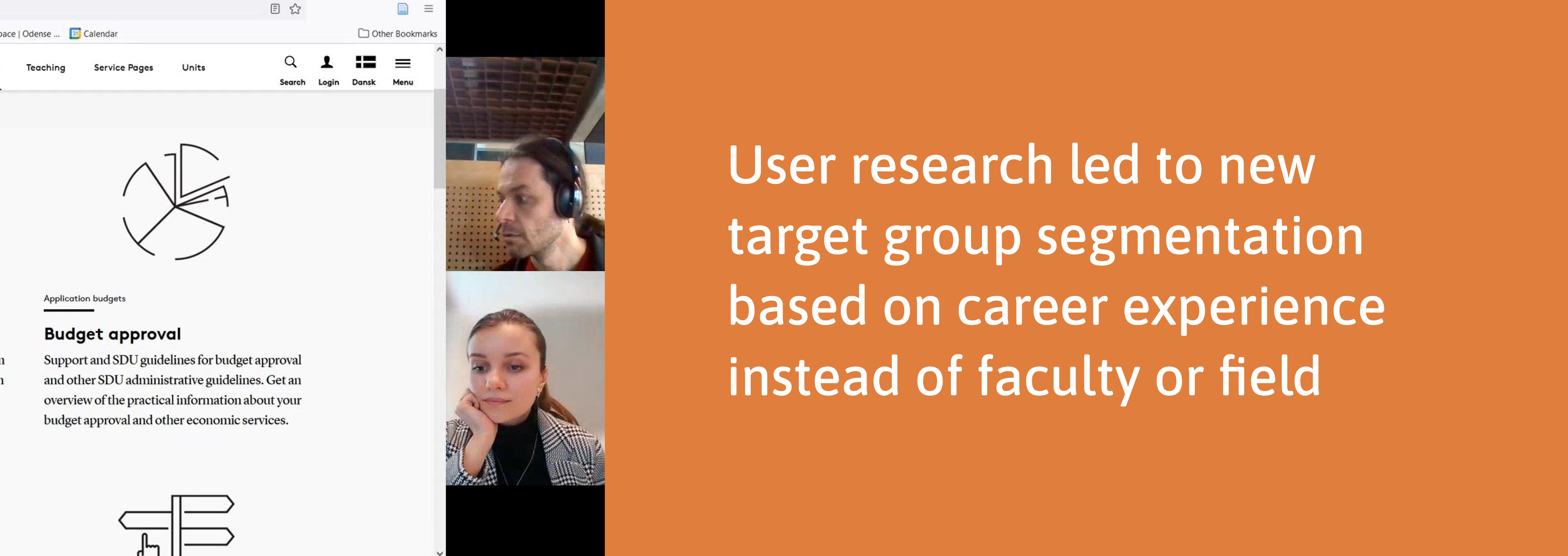 SDU intranet: Chapter 3 - Target Group 4