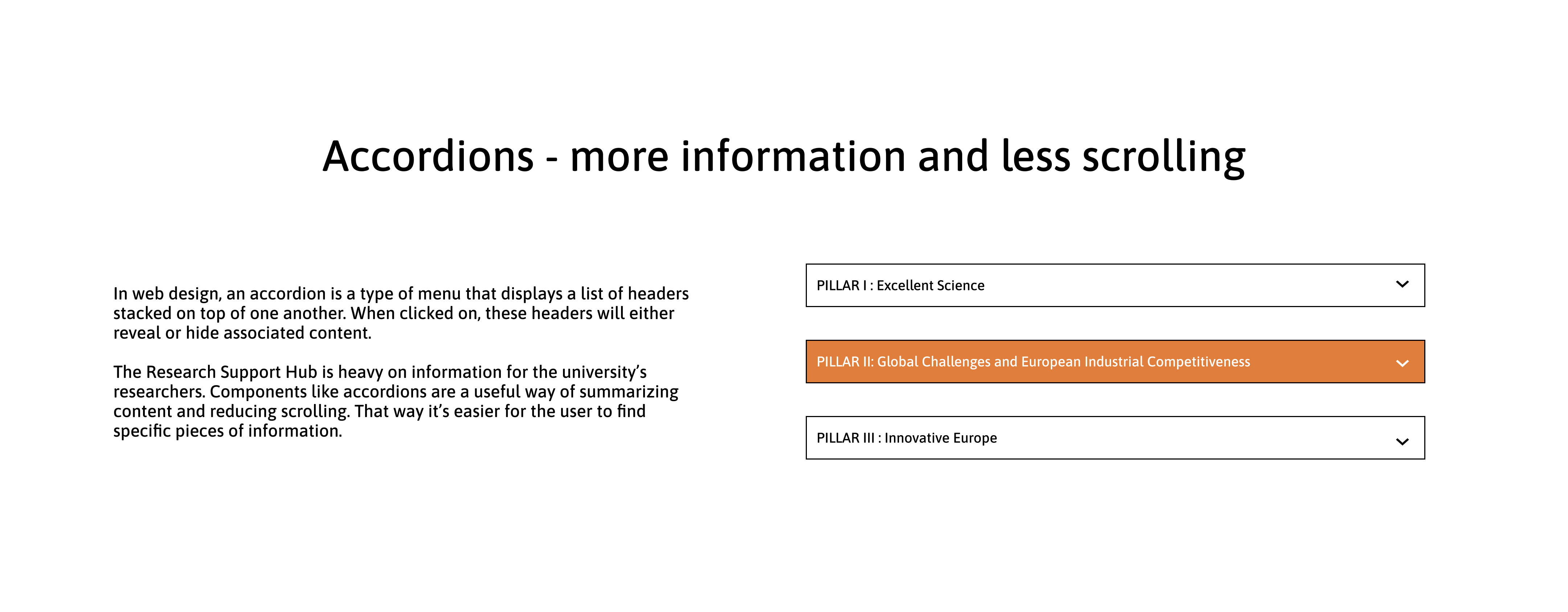 SDU intranet: Chapter 4 - Lack of structure 4