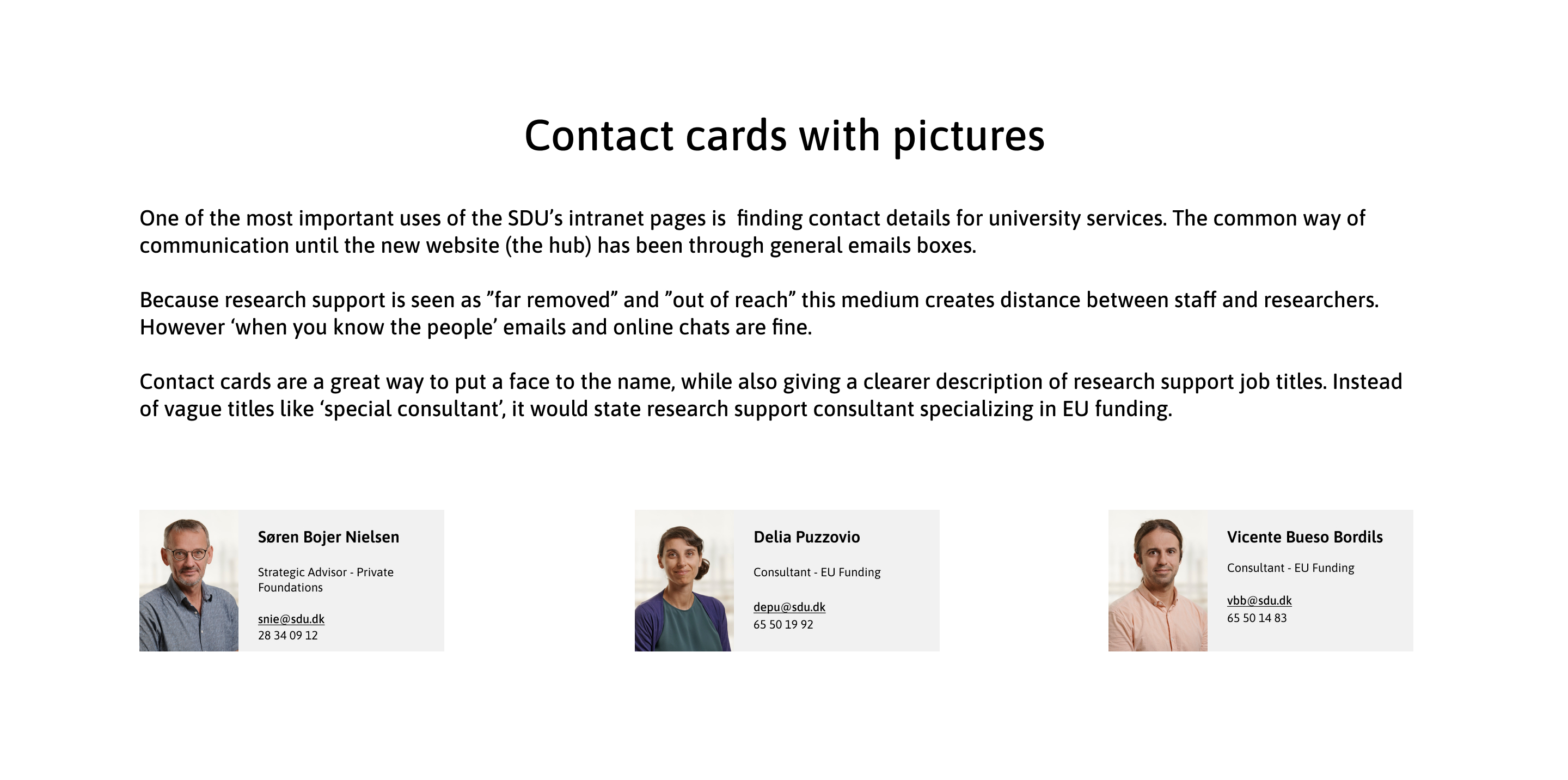 SDU intranet: Chapter 5 - Finding services 4