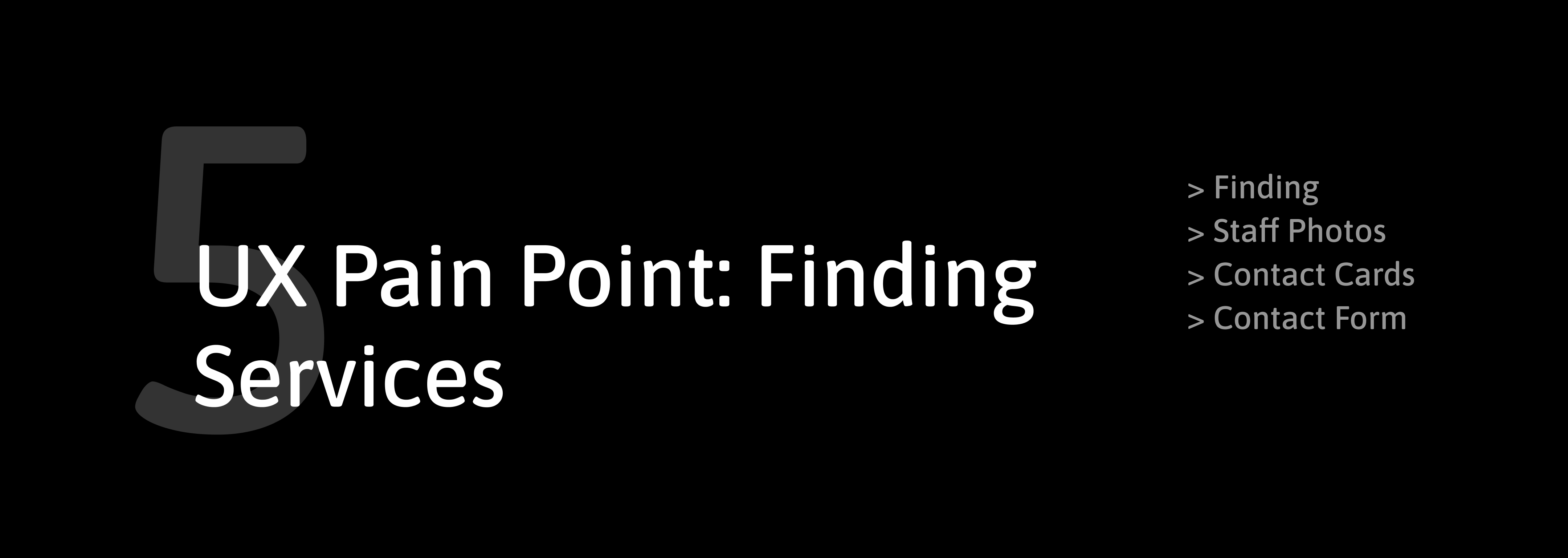 SDU intranet: Chapter 5 - Finding services