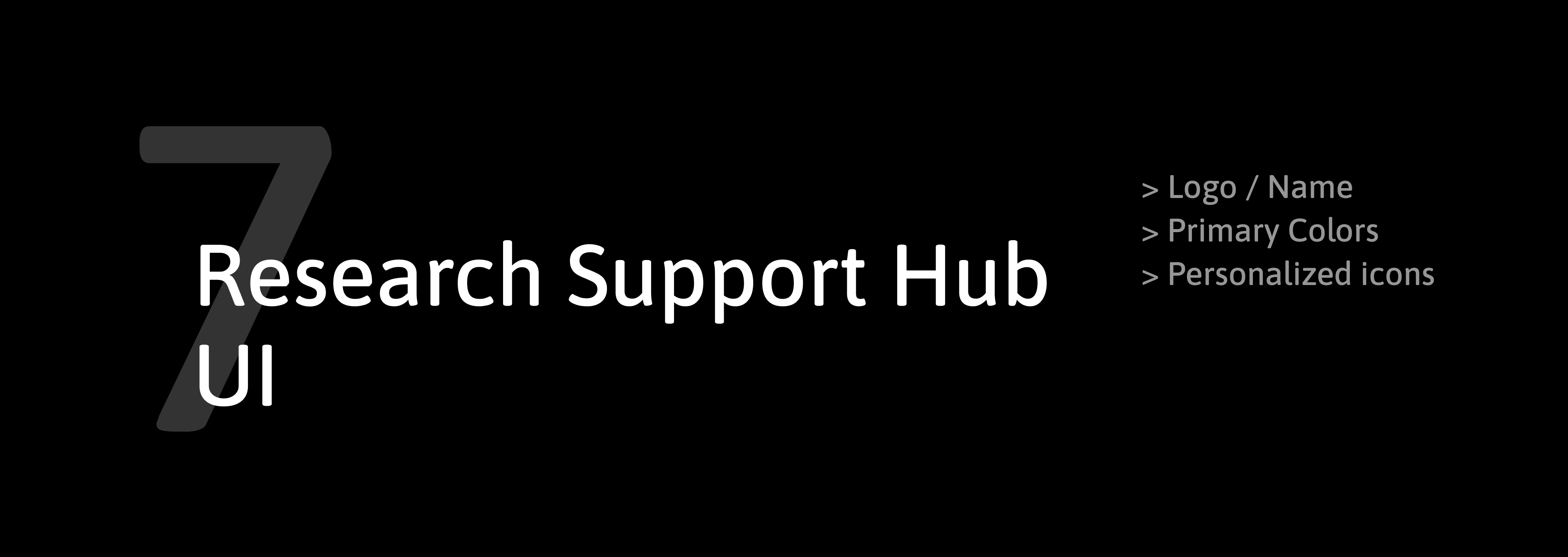 SDU intranet: Chapter 7 - RSH Design