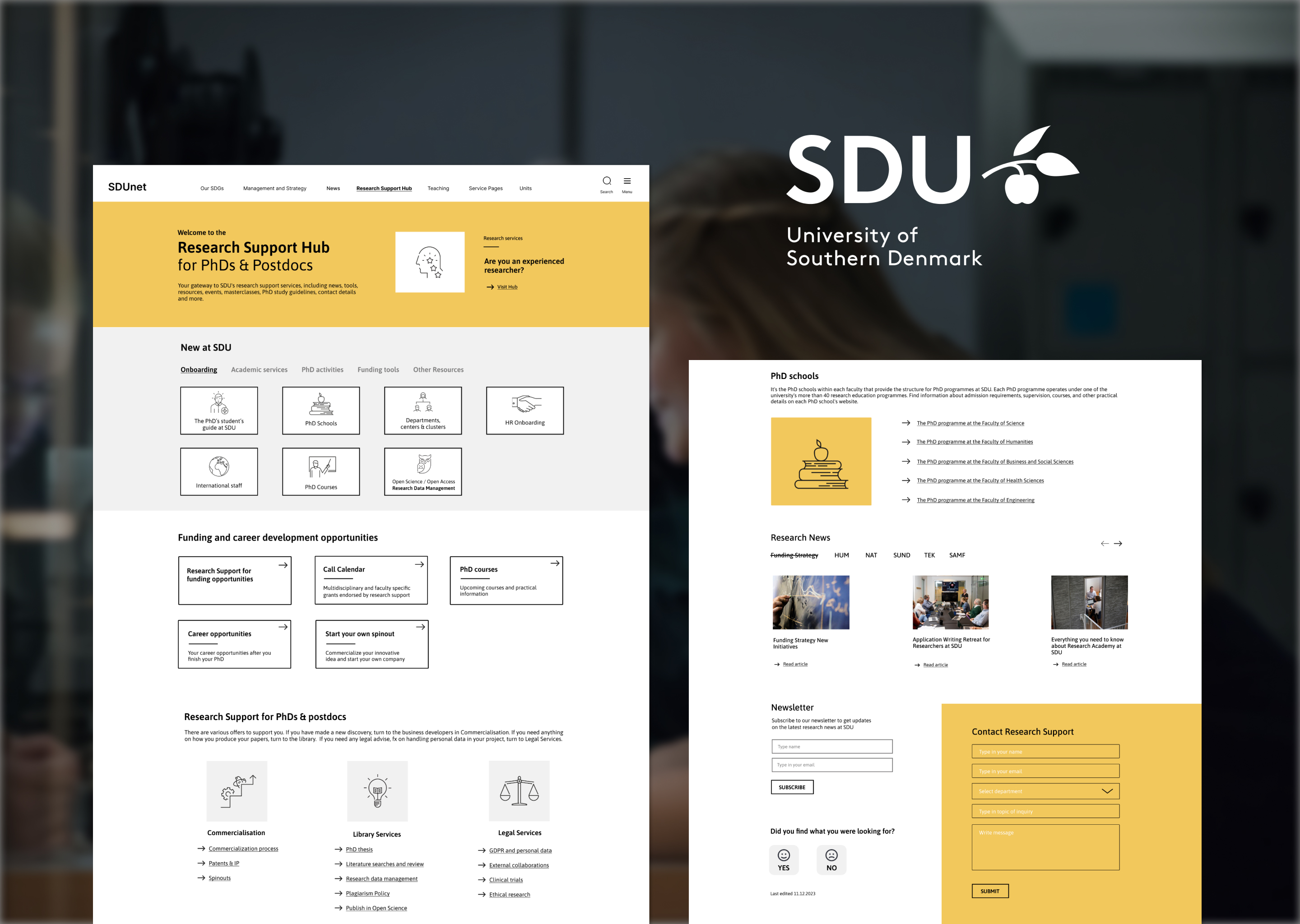 SDU intranet: Chapter 8 - RSH PhD Design 3