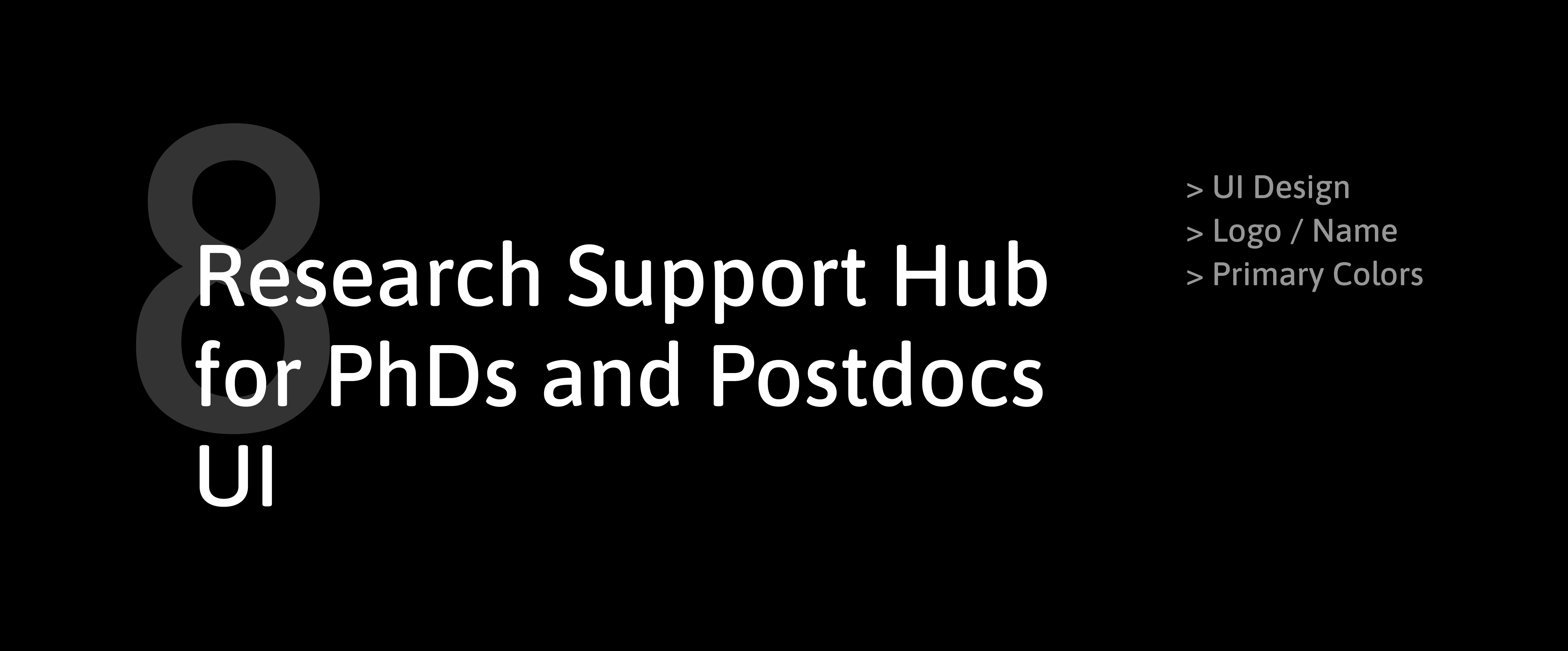 SDU intranet: Chapter 8 - RSH PhD Design