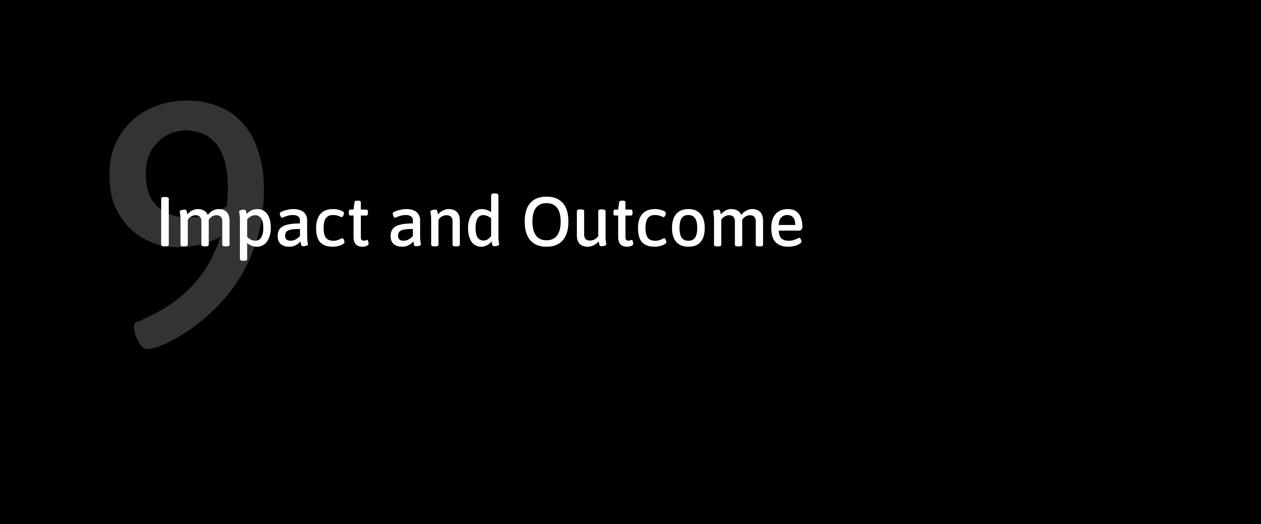 SDU intranet: Chapter 9 - RSH Impact